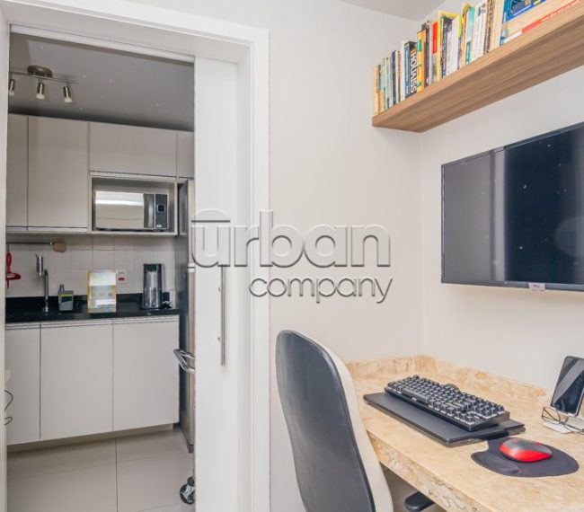 Apartamento Garden com 67m², 1 quarto, 1 vaga, no bairro Rio Branco em Porto Alegre