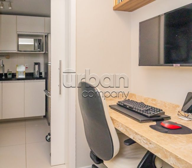 Apartamento Garden com 67m², 1 quarto, 1 vaga, no bairro Rio Branco em Porto Alegre