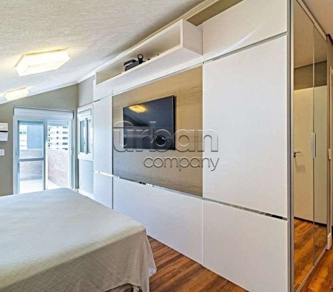 Cobertura com 110m², 2 quartos, 1 suíte, 1 vaga, no bairro Petrópolis em Porto Alegre