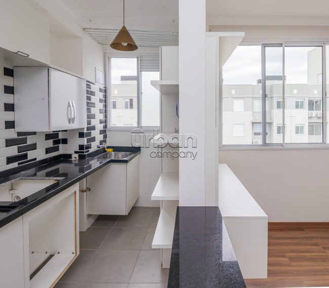 Apartamento com 41m², 2 quartos, 1 vaga, no bairro Sarandi em Porto Alegre