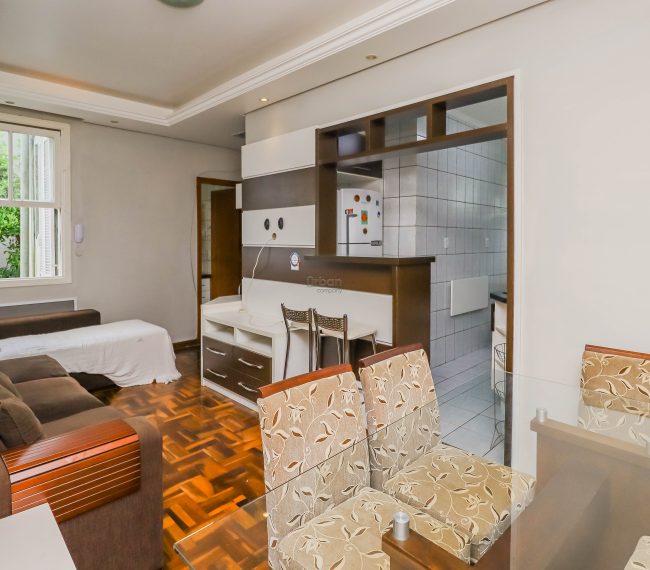 Apartamento com 37m², 1 quarto, no bairro Petrópolis em Porto Alegre