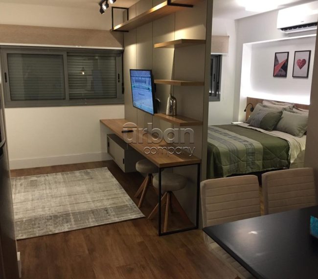 Loft com 38m², 1 quarto, 1 vaga, no bairro Chácara da Pedras em Porto Alegre