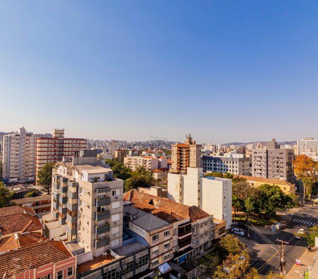 Apartamento com 65m², 2 quartos, 1 suíte, 2 vagas, no bairro Santana em Porto Alegre