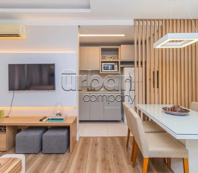 Apartamento com 42m², 1 quarto, 1 suíte, 1 vaga, no bairro Mont Serrat em Porto Alegre