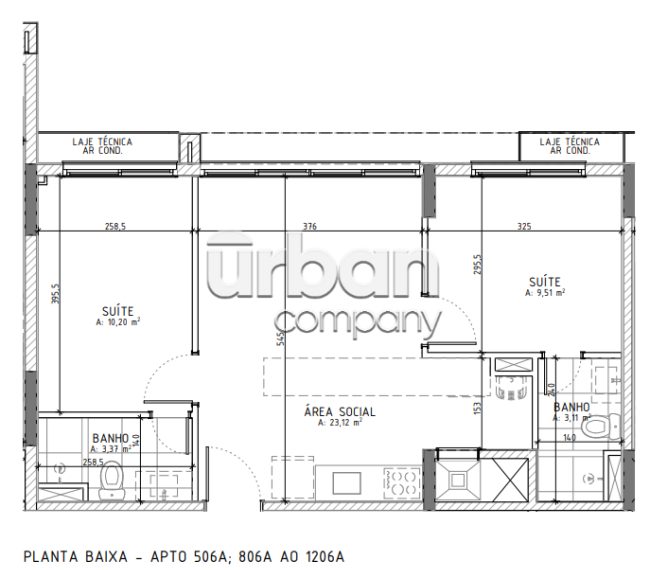 Apartamento com 60m², 2 quartos, 2 suítes, 2 vagas, no bairro Cidade Baixa em Porto Alegre