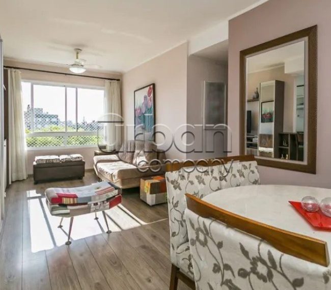 Apartamento com 68m², 2 quartos, 1 suíte, 1 vaga, no bairro Jardim Lindóia em Porto Alegre