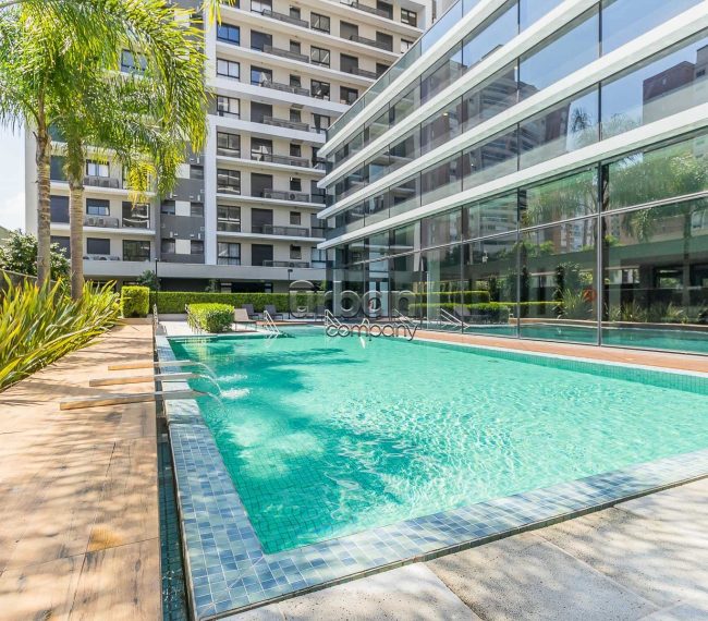 Apartamento Garden com 87m², 1 quarto, 1 suíte, 2 vagas, no bairro Central Parque em Porto Alegre