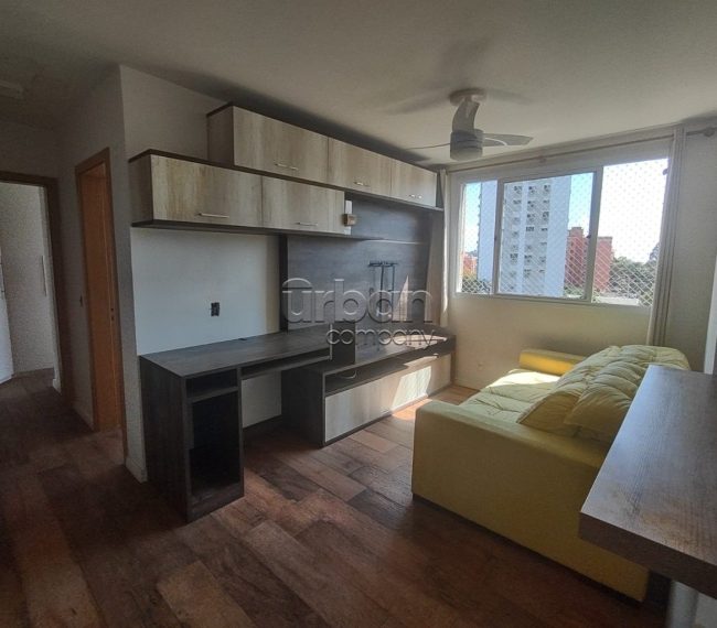 Apartamento com 52m², 2 quartos, 1 vaga, no bairro Jardim Carvalho em Porto Alegre