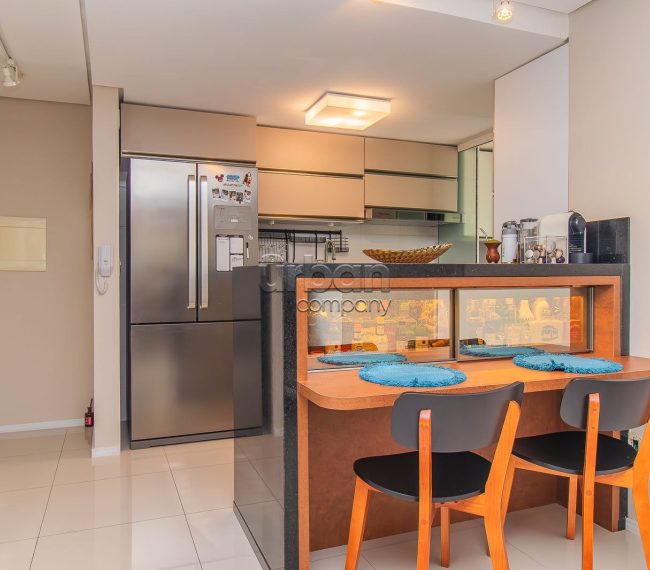 Apartamento Garden com 83m², 2 quartos, 1 suíte, 1 vaga, no bairro Rio Branco em Porto Alegre