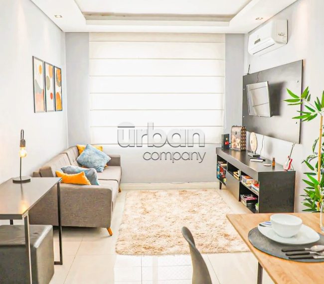 Apartamento com 43m², 2 quartos, 1 vaga, no bairro Passo da Areia em Porto Alegre