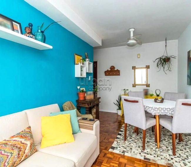 Apartamento com 56m², 2 quartos, 1 vaga, no bairro Santana em Porto Alegre