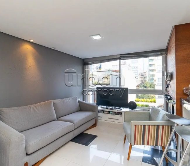 Apartamento Duplex com 84m², 1 quarto, 1 suíte, 1 vaga, no bairro Petrópolis em Porto Alegre